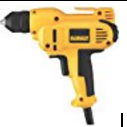 DEWALT DWD115K 8 Amp 3/8-Inch VSR Mid-Handle Grip Drill Kit with Keyless Chuck